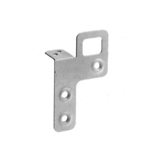 Immagine di MENSOLA FISSAGGIO LEGGERO ZINCATA PACCO CON 2 PZ DX E 2 PZ SX - 4 PZ/BLISTER