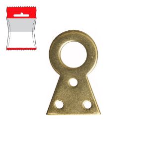 Immagine di ATTACCAGLIA CON OCCHIOLO N.3 - 10 PZ/BLISTER