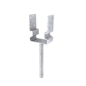 Immagine di PORTAPILASTRO CON BARRA L 91XH150 MM