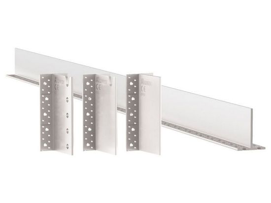 Immagine di STAFFA ALU SENZA FORI H.120 MM