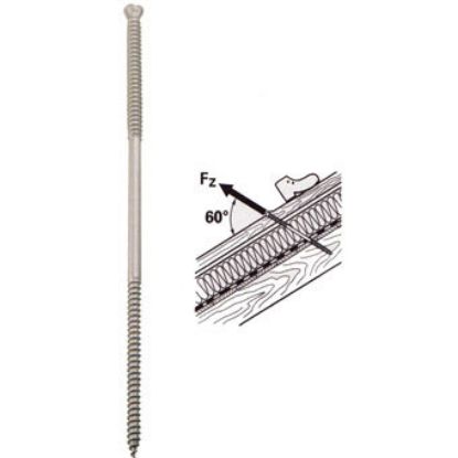 Immagine di VITE PER PACCHETTO D'ISOLAMENTO 7x250 MM ACCIAIO CONFEZIONE DA 50 PZ