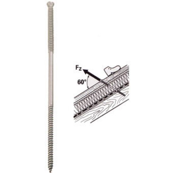 Immagine di VITE PER PACCHETTO D'ISOLAMENTO 7x250 MM ACCIAIO CONFEZIONE DA 50 PZ