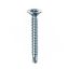 Immagine di VITE PER FERRO TESTA SVASATA PIANA AUTOFORANTE 4,8x32 MM CONFEZIONE DA 200 PZ