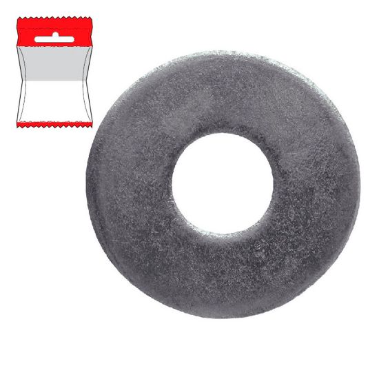 Immagine di RONDELLA STRETTA INOX INTERNO 4,3 MM X9 MM ESTERNO 30 PZ/BLISTER