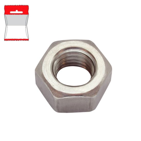 Immagine di DADO ESAGONALE M 6 ZINCATO BLISTER 15 PZ