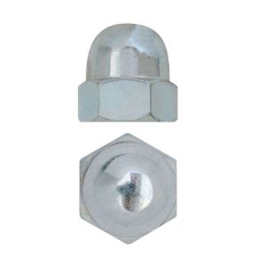 Immagine di DADO CIECO ZINCATO M10 H17 S14 CONFEZIONE 10 PZ