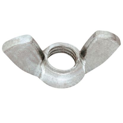 Immagine di DADO AD ALETTE ZINCATO M6 CONFEZIONE 10 PZ