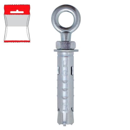 Immagine di TASSELLO CON OCCHIOLO Ø 12x50 MM BLISTER 2 PZ