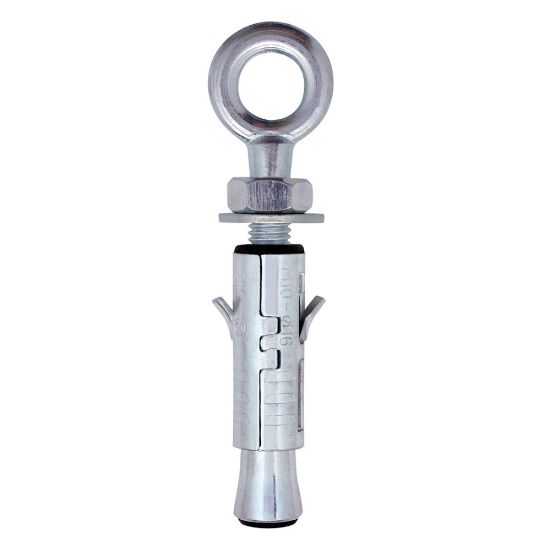 Immagine di TASSELLO CON OCCHIOLO Ø 14x55 MM - M8 CONFEZIONE DA 50 PZ