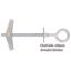 Immagine di ANCORA SCATTO CON OCCHIOLO M 3,16x80 MM CONFEZIONE DA 100 PZ