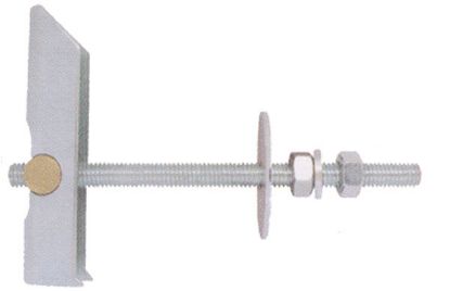 Immagine di ANCORA BASCULANTE CON BARRA M 6x100 MM CONFEZIONE DA 25 PZ