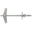 Immagine di ANCORA SCATTO CON BARRA FILETTATA M 4x80 MM CONFEZIONE DA 100 PZ