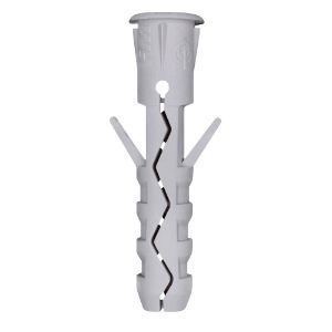 Immagine di TASSELLO NYLON CON BORDO Ø 8x40 MM CONFEZIONE DA 100 PZ