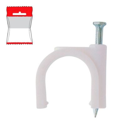 Immagine di COLLARE PVC CON CHIODO Ø 5 - 6 MM BLISTER 25 PZ