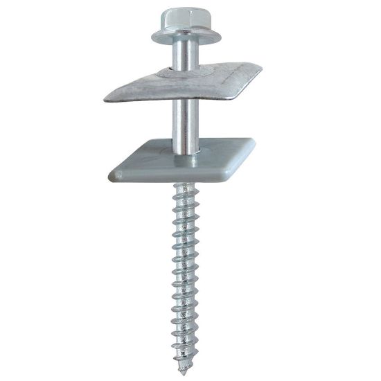 Immagine di TIRAFONDO PER LEGNO CON RONDELLA ZINCATA Ø 6x40 MM CONFEZIONE 100 PZ