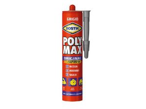 Immagine di POLY MAX EXPRESS POLIMERO GRIGIO GR.425 BOSTIK IDEALE PER INCOLLAGGIO RAPIDO