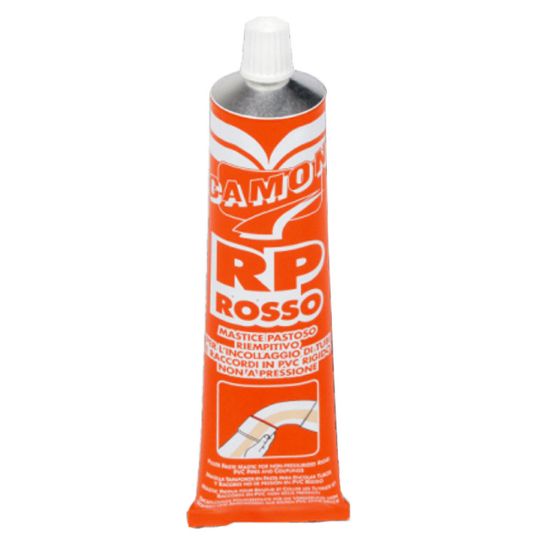 Immagine di COLLA ROSSA PER TUBI PVC 125 GR CAMON