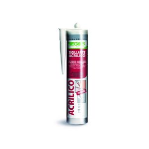 Immagine di SIGILLANTE ACRILICO VERNICIABILE GRIGIO 310 ML IDEALE PER FESSURE E GIUNTI