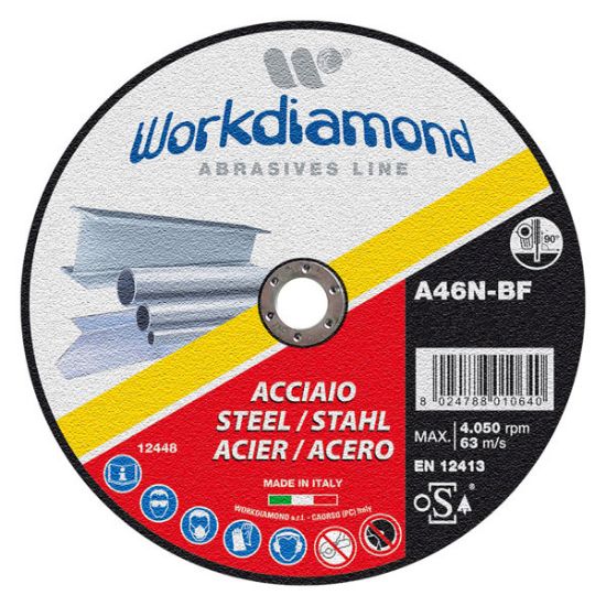 Immagine di DISCO TAGLIO DIAMETRO 350 MM SPESSORE 3,0 MM PER FERRO