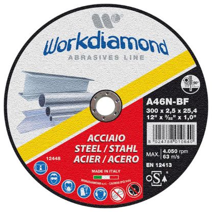 Immagine di DISCO TAGLIO DIAMETRO 300 MM SPESSORE 2,8 MM PER FERRO