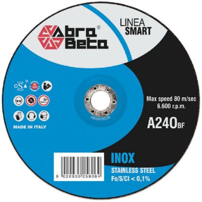 Immagine di DISCO SGROSSO DIAMETRO 115 MM SPESSORE 6,4 MM PER FERRO