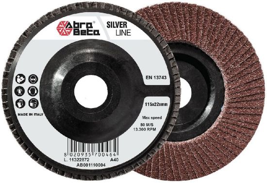 Immagine di DISCO LAMELLARE DIAMETRO 115 MM CORINDONE G80 FERRO