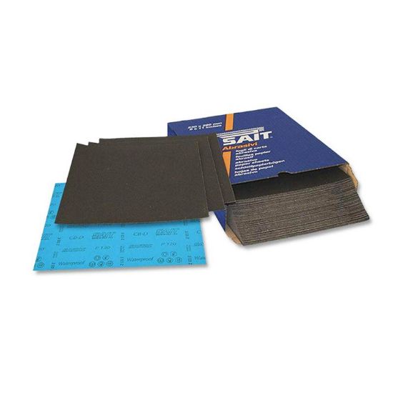 Immagine di CARTA VETRATA FOGLI (230x280 MM ) - GRANA 600 CONFEZIONE DA 20 PZ