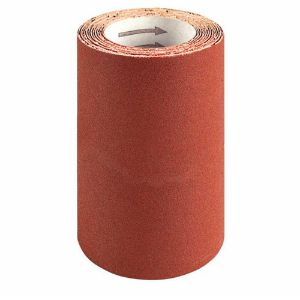 Immagine di CARTA VETRATA ROSSA GRANA 220 ROTOLO 5 MT