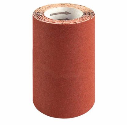 Immagine di CARTA VETRATA ROSSA GRANA 180 ROTOLO 5 MT