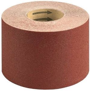 Immagine di CARTA VETRATA ROSSA GRANA 60 ROTOLO DA 50 MT