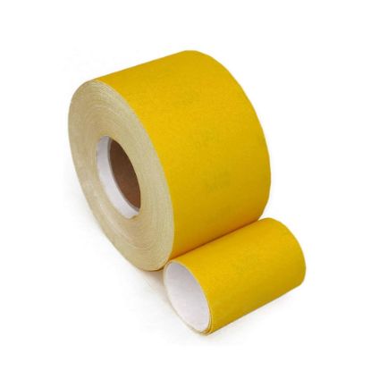 Immagine di CARTA VETRATA GIALLA GRANA 40 ROTOLO DA 50 MT