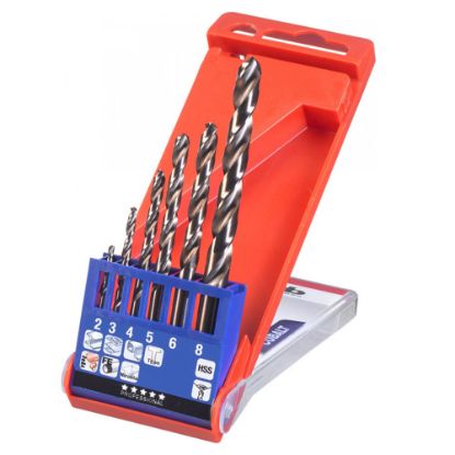 Immagine di KIT 6 PUNTE COBALTO PER METALLO DIAMETRO 2,0-8,0 MM EINHELL