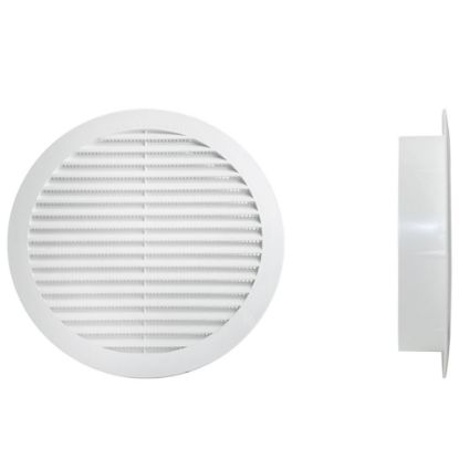 Immagine di GRIGLIA PVC DIAMETRO 120 MM