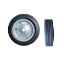 Immagine di RUOTA PER BETONIERA FORO 43 MM DIAMETRO 385 MM