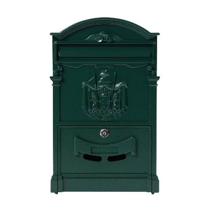 Immagine di CASSETTA POSTA RESIDENCE 25,5x41 CM COLORE VERDE