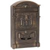 Immagine di CASSETTA POSTA RESIDENCE 25,5x41 CM COLORE BRONZO