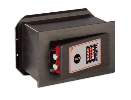 Immagine di CASSAFORTE ELETTRICA H21 L27 PROFONDITA 15 CM ACCIAIO VERNICIATO