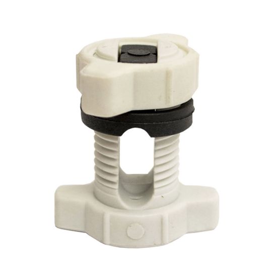 Immagine di MORSETTO PER CORDINO STENDIBIANCHERIA CONFEZIONE 2 PZ