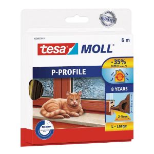 Immagine di PARAFREDDO IN GOMMA MM 9x6 MT MARRONE