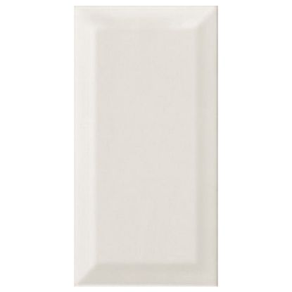 Immagine di RIVESTIMENTO PASTA BIANCA METRO WHITE DIAMANTATO 7,5x15 CM SPESSORE 8 MM STUDIO ONE