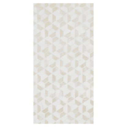 Immagine di DECORO CERAMICA PASTA BIANCA RETTIFICATO AUREA PRISMA 60x120 CM SPESSORE 7 MM RONDINE