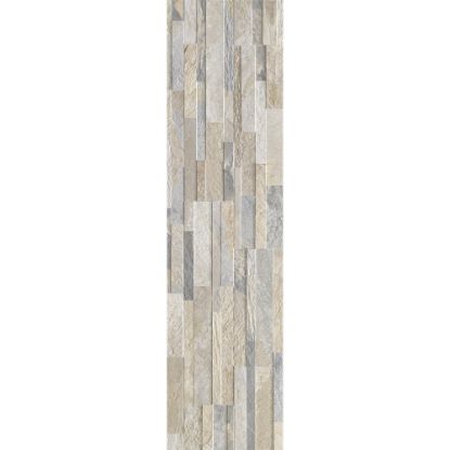 Immagine di RIVESTIMENTO GRES PORCELLANATO CUBICS BEIGE 15x61 CM SPESSORE 7-11 MM RONDINE