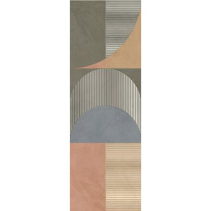 Immagine di DECORO GRES PORCELLANATO COOL CIRCLE AUTUMN 30x90 CM SPESSORE 8 MM R10 MARINER