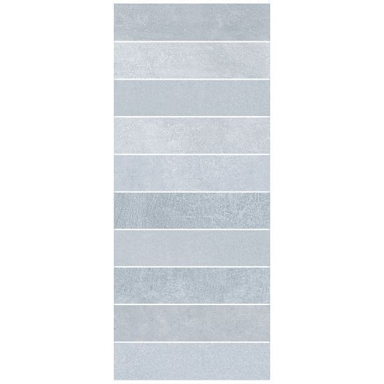 Immagine di DECORO CERAMICA BICOTTURA ROMA WALL BRICK CELESTE 25x60 CM SPESSORE 8 MM HERBERIA
