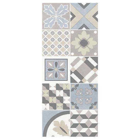 Immagine di DECORO CERAMICA BICOTTURA ROMA WALL MAIOLICHE 25x60 CM SPESSORE 8 MM HERBERIA