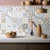 Immagine di DECORO CERAMICA BICOTTURA ROMA WALL MAIOLICHE 25x60 CM SPESSORE 8 MM HERBERIA