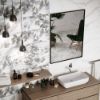 Immagine di DECORO CERAMICA BICOTTURA MARBLE CHIC STATUARIO MATT 25x75 CM SPESSORE 8,3 MM HERBERIA