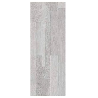 Immagine di DECORO CERAMICA BICOTTURA ORIONE FOCUS GRIGIO 25x75 CM SPESSORE 8,3 MM HERBERIA