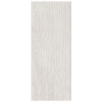 Immagine di DECORO CERAMICA BICOTTURA LITHOS WHITE RIGATO 20x50 CM SPESSORE 7 MM HERBERIA