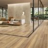 Immagine di PAVIMENTO GRES PORCELLANATO RETTIFICATO OPERA WALNUT 20x120 CM SPESSORE 9 MM R10 CERDOMUS